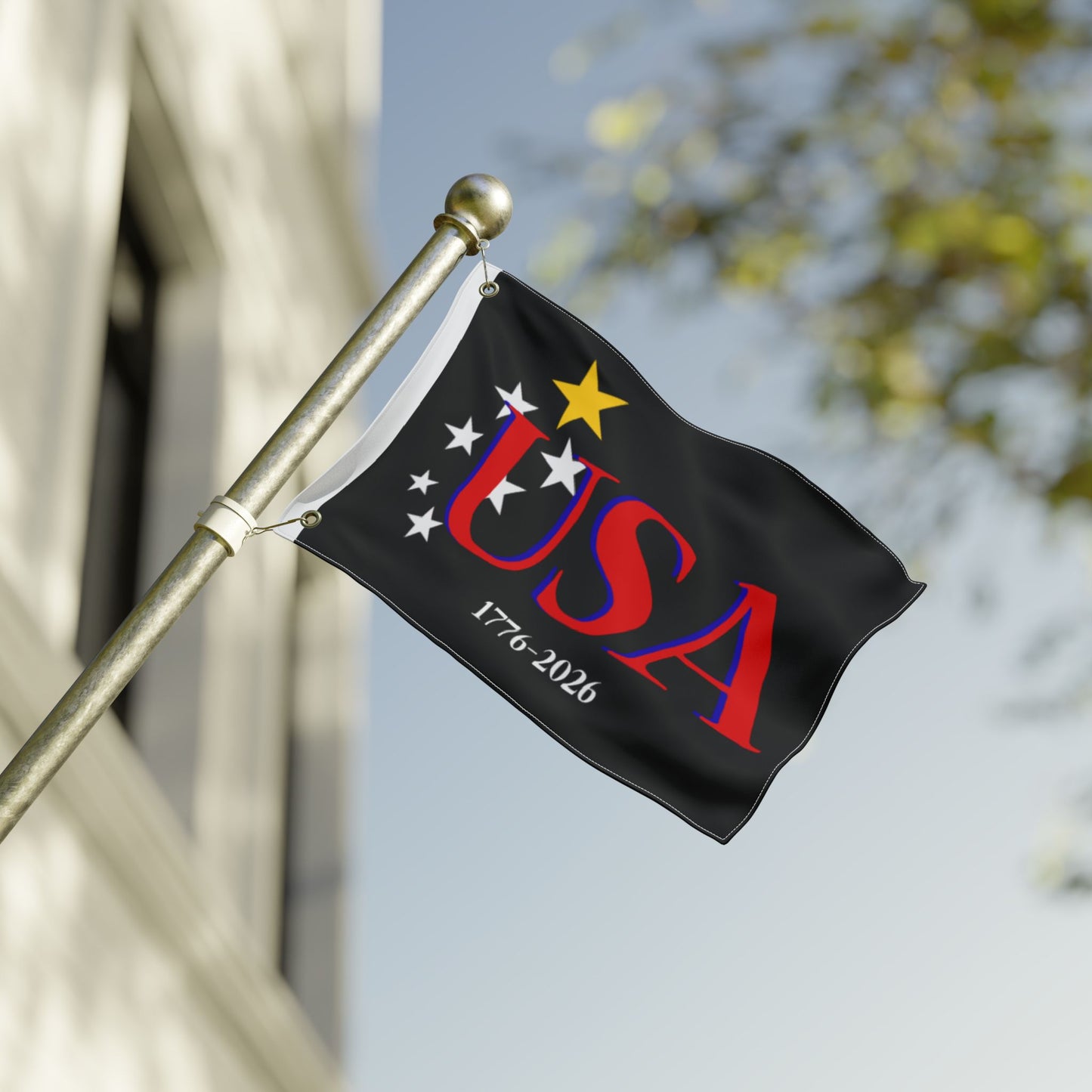 Double Sided Flag